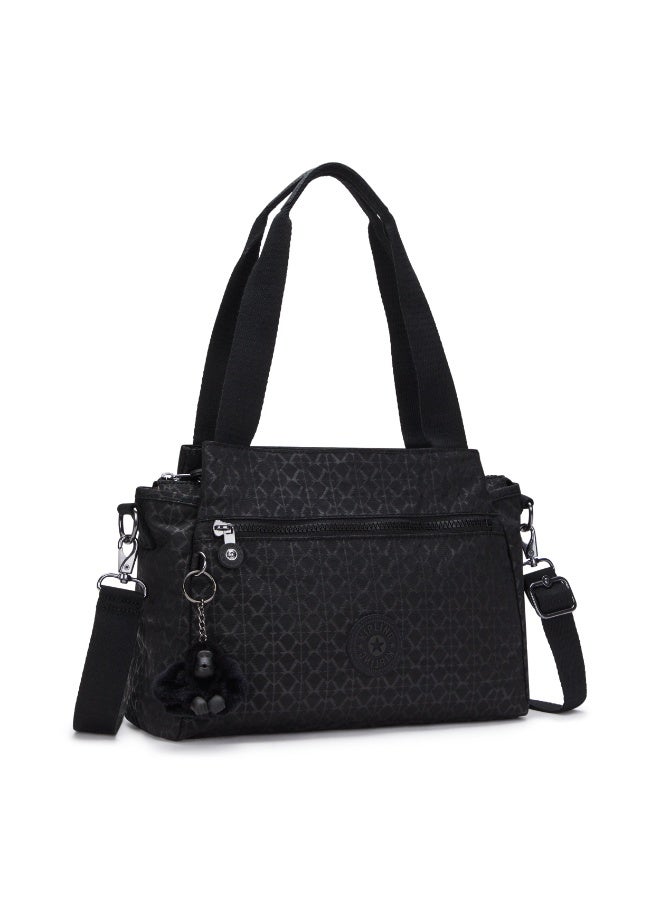 kipling Elysia Medium Shoulder Bag Signature Emb - Image 5
